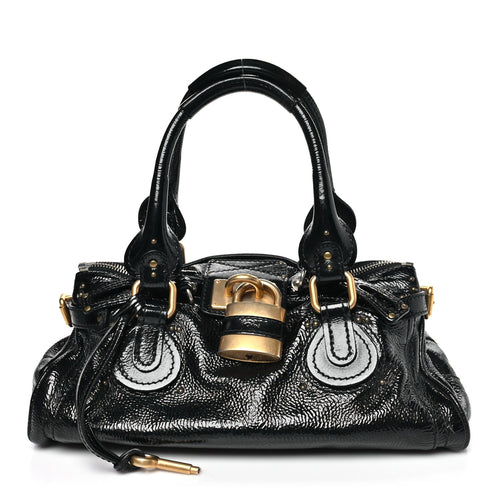 Medium Satchel Bag - Black