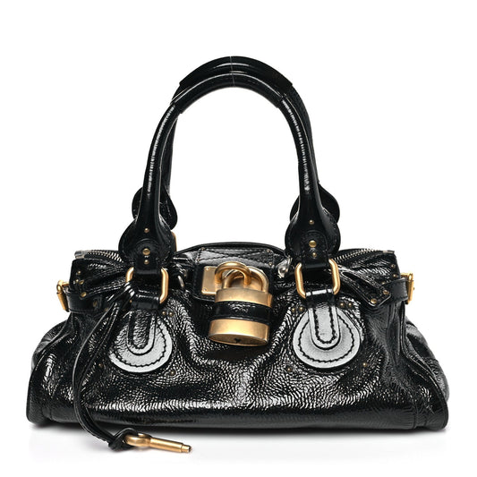 Medium Satchel Bag - Black