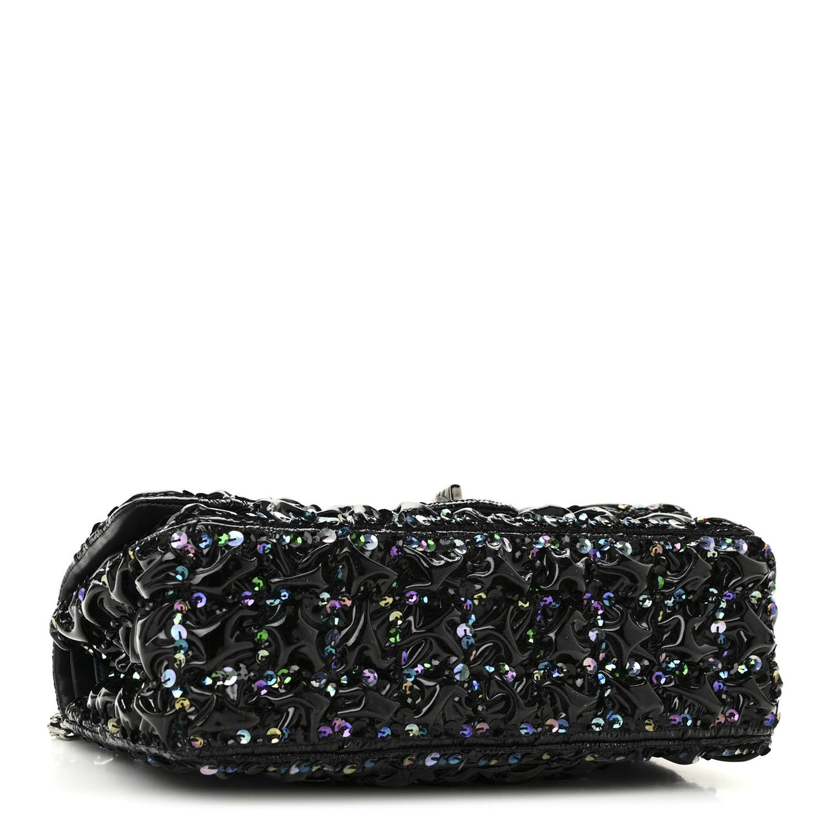 Flap Shoulder Bag - Black