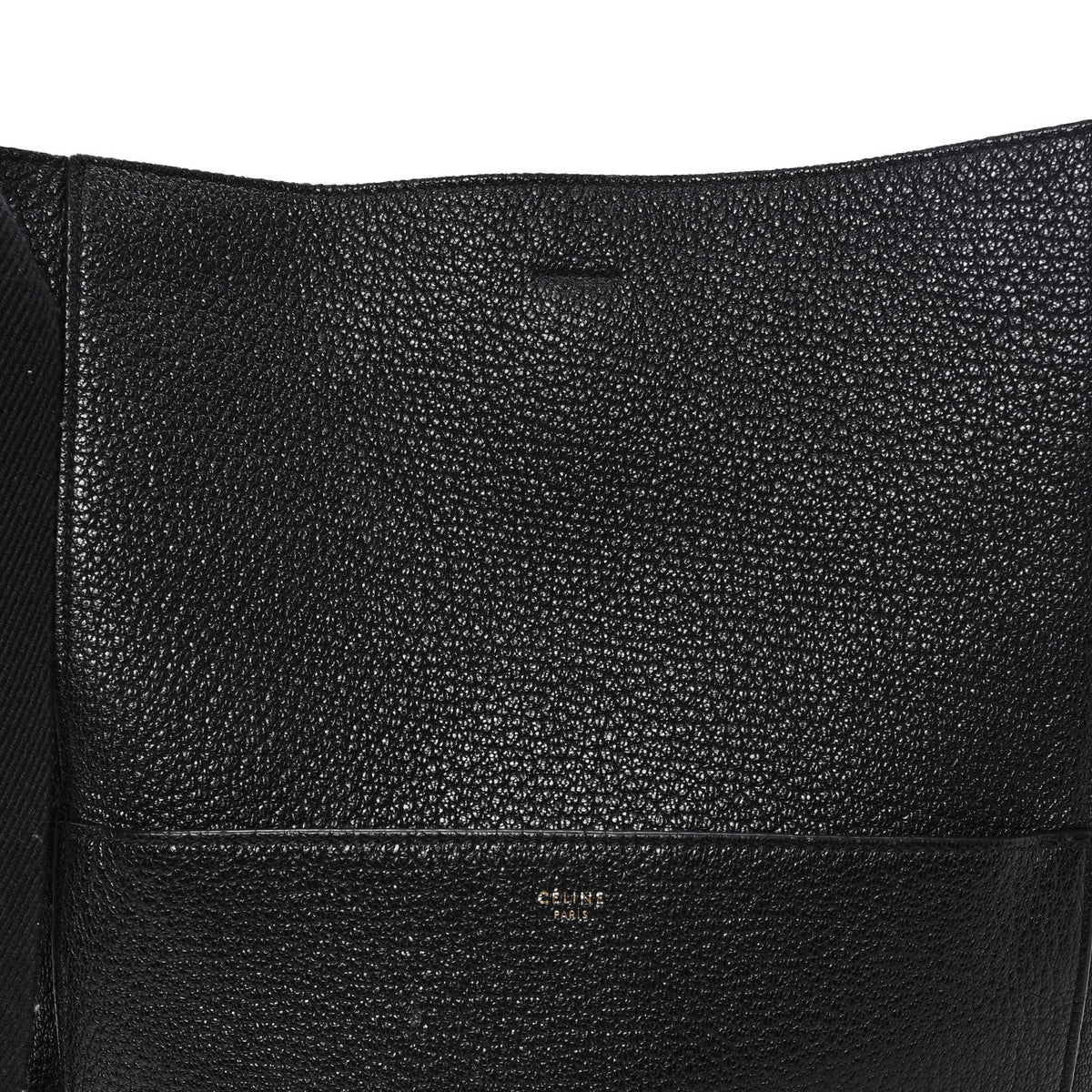 Calfskin Bucket Bag - Black