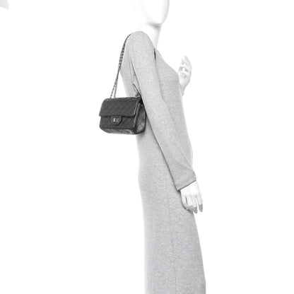 Mini Quilted Sheepskin Flap Shoulder Bag