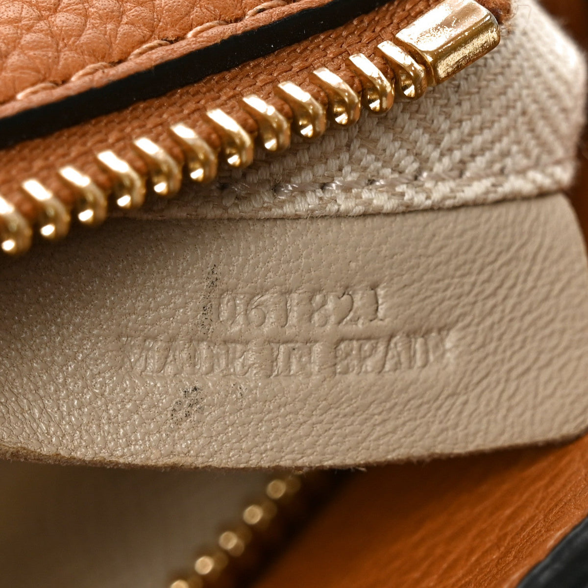 Medium Calfskin Handbag - Tan