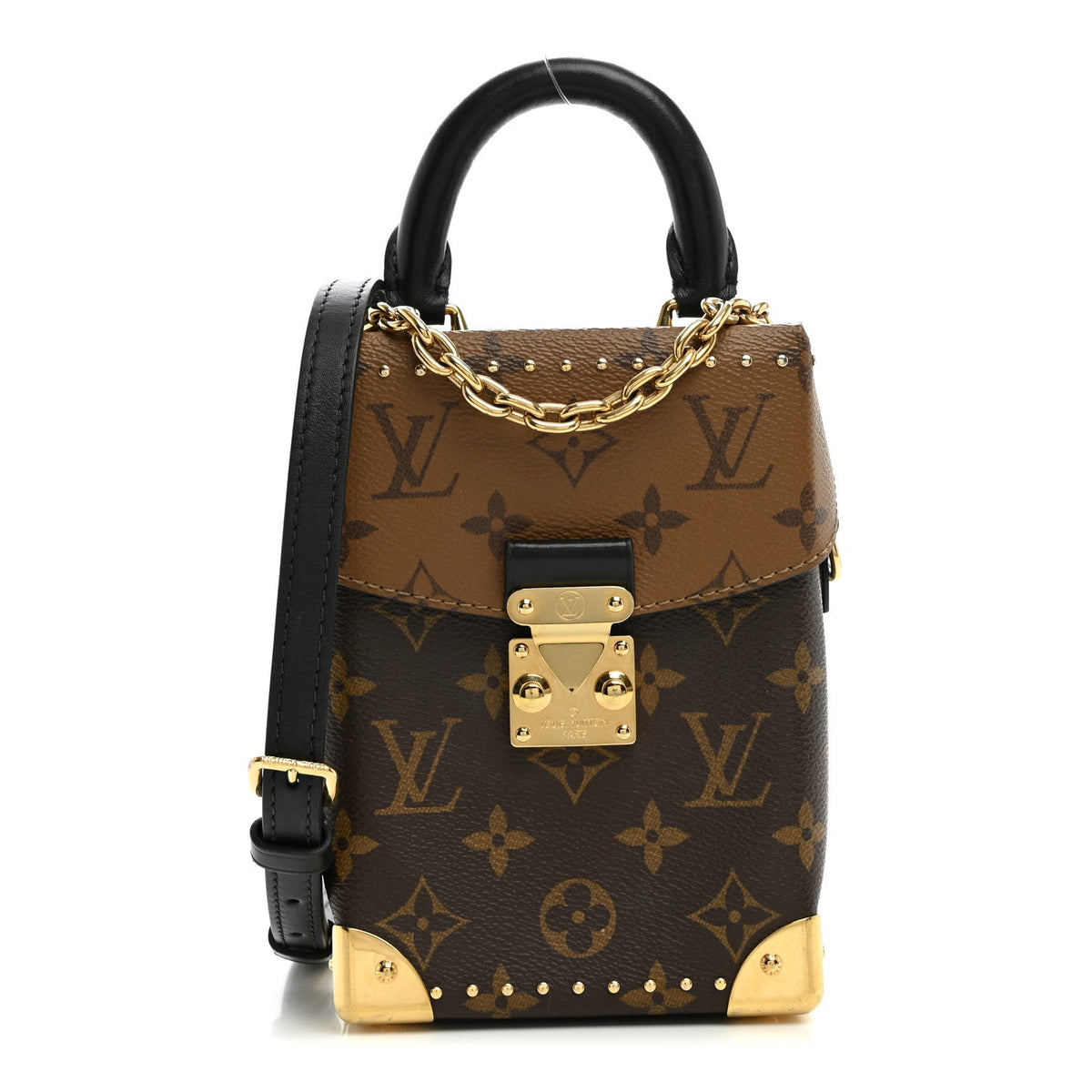 Reverse Monogram Camera Box Nm Handbag