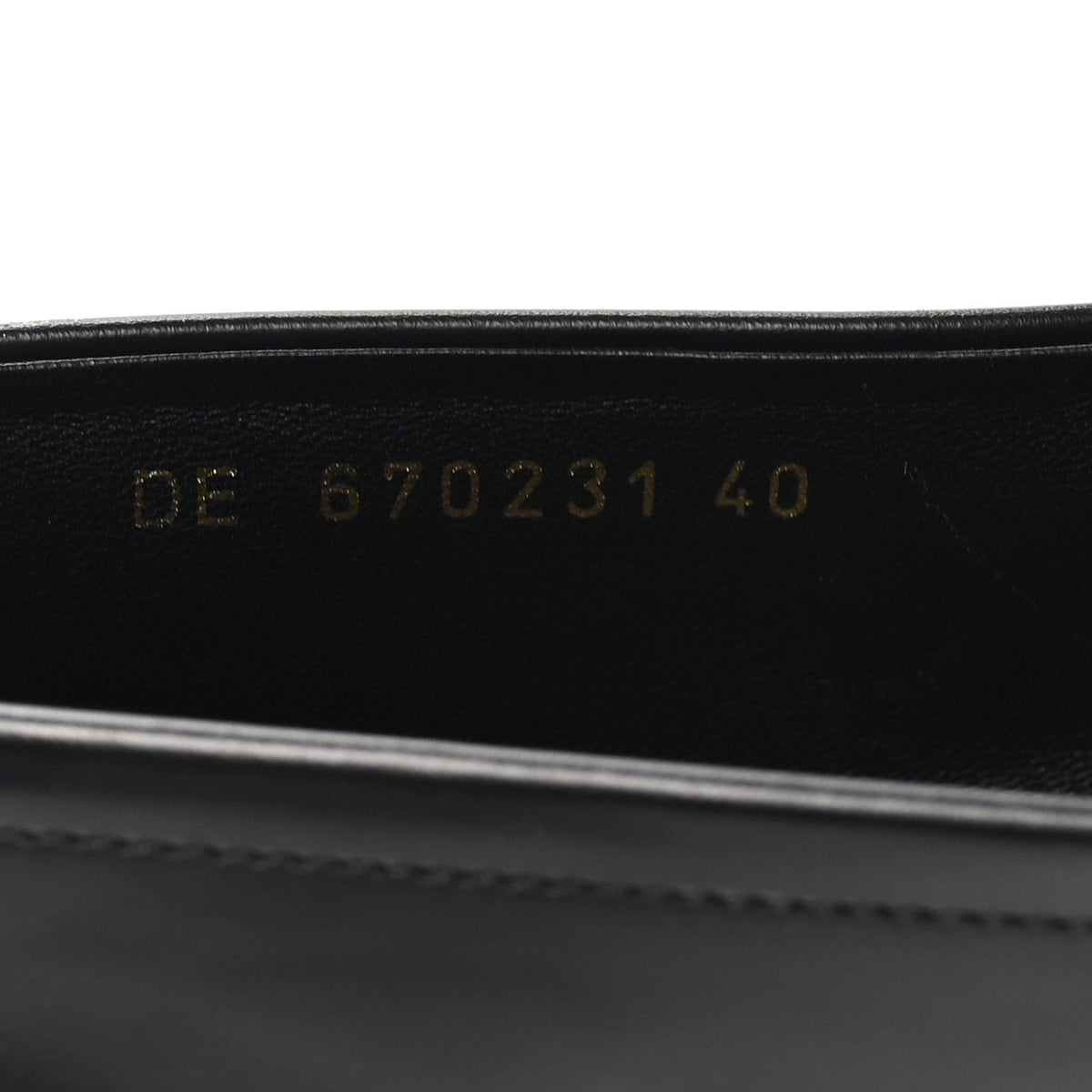 Saint Laurent Calfskin Men's Le Loafer 15 Moccasins 40 Black