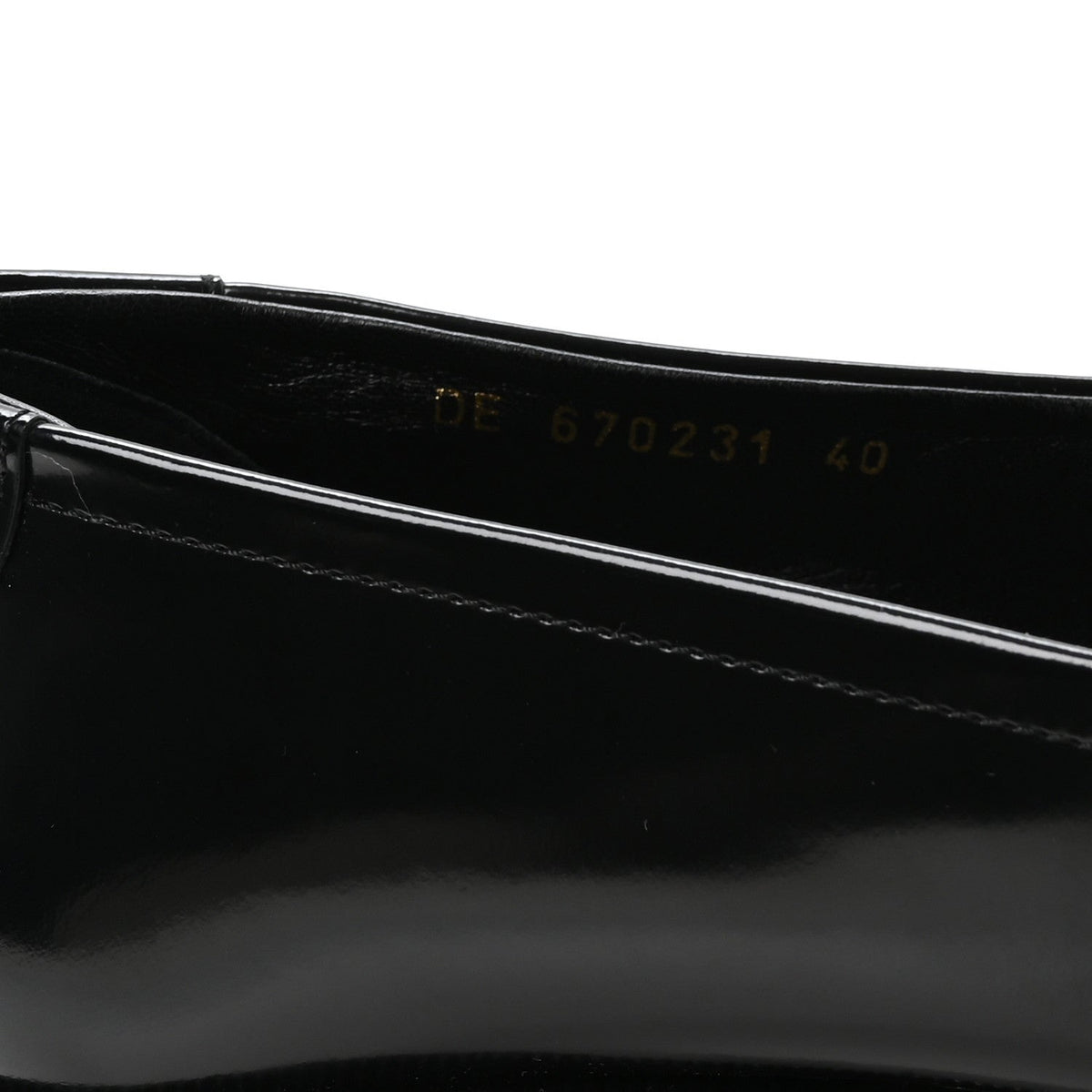 Saint Laurent Lux Calfskin Men's Le Loafer 15 Moccasins 40 Black