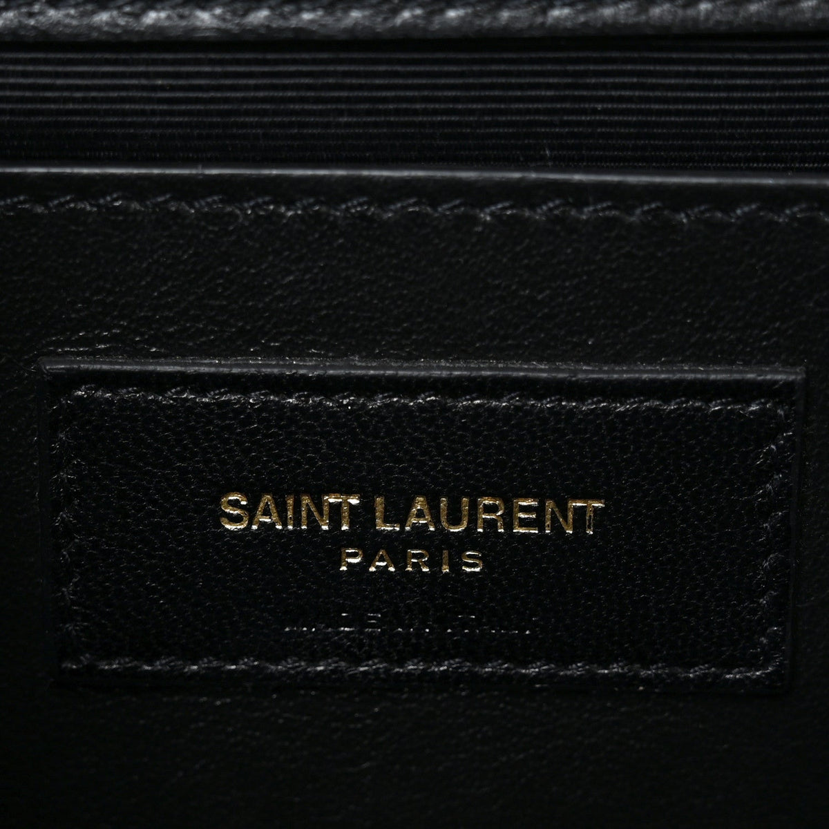 Medium Calfskin Satchel Bag - Black