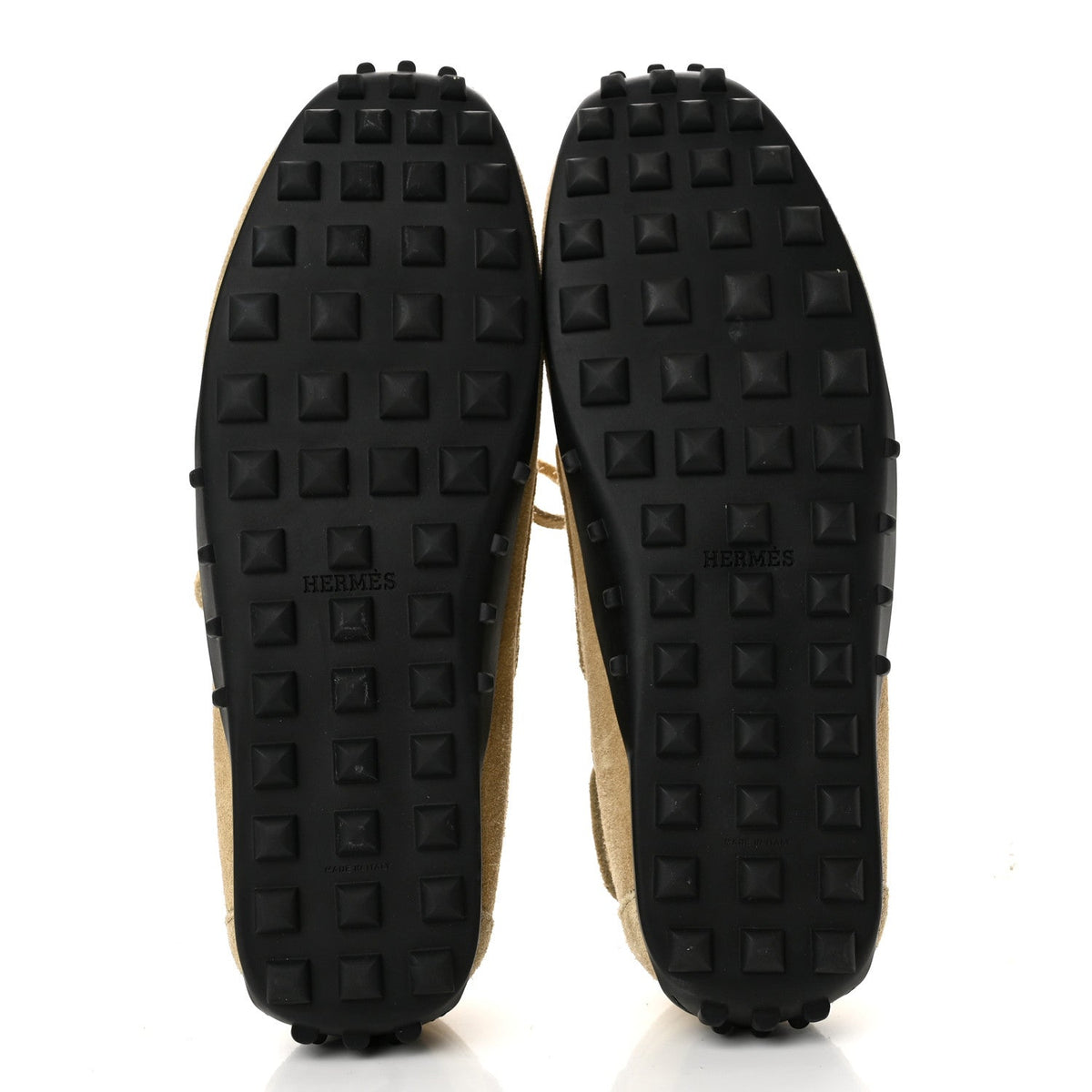 Hermes Suede Calfskin Member Lazy Women's Loafers