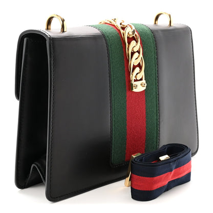 Small Calfskin Shoulder Bag - Black