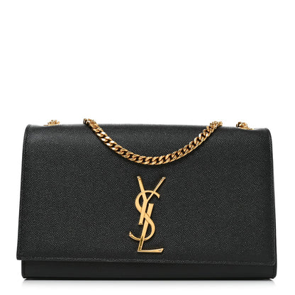 Medium Satchel Bag - Black