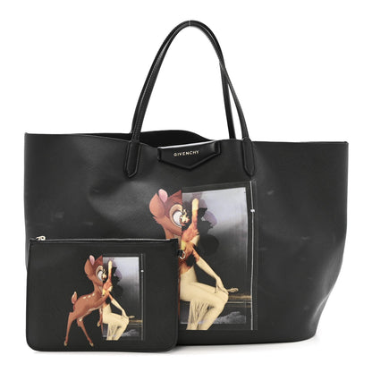 Large Canvas Tote Bag - Red