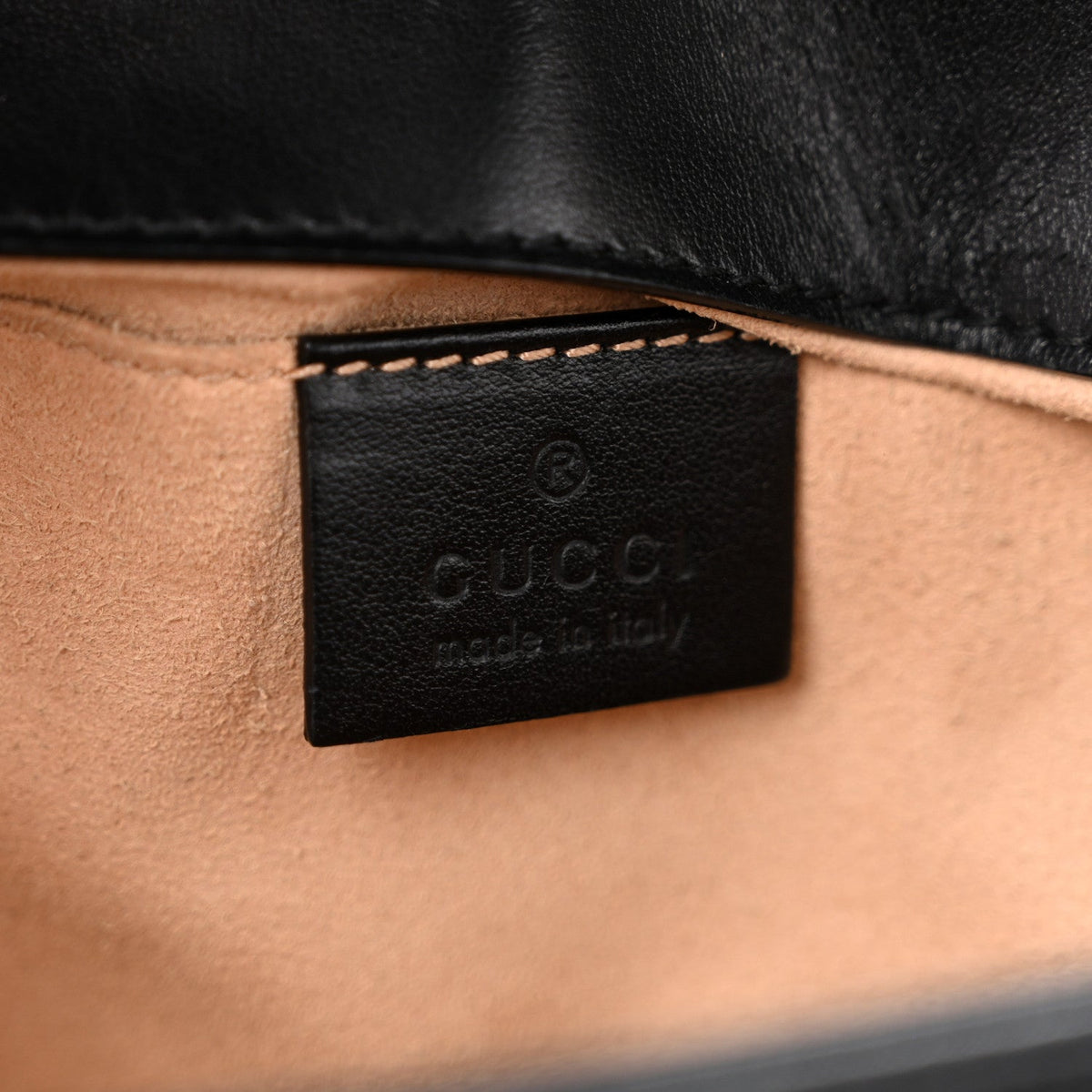 Mini Calfskin Shoulder Bag - Black