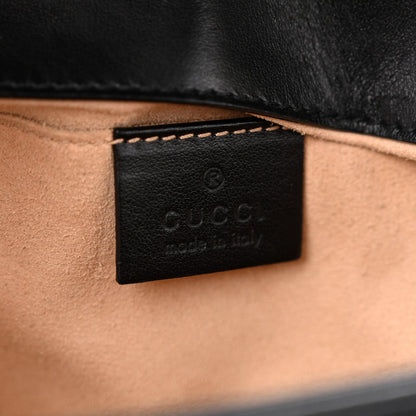 Mini Calfskin Shoulder Bag - Black