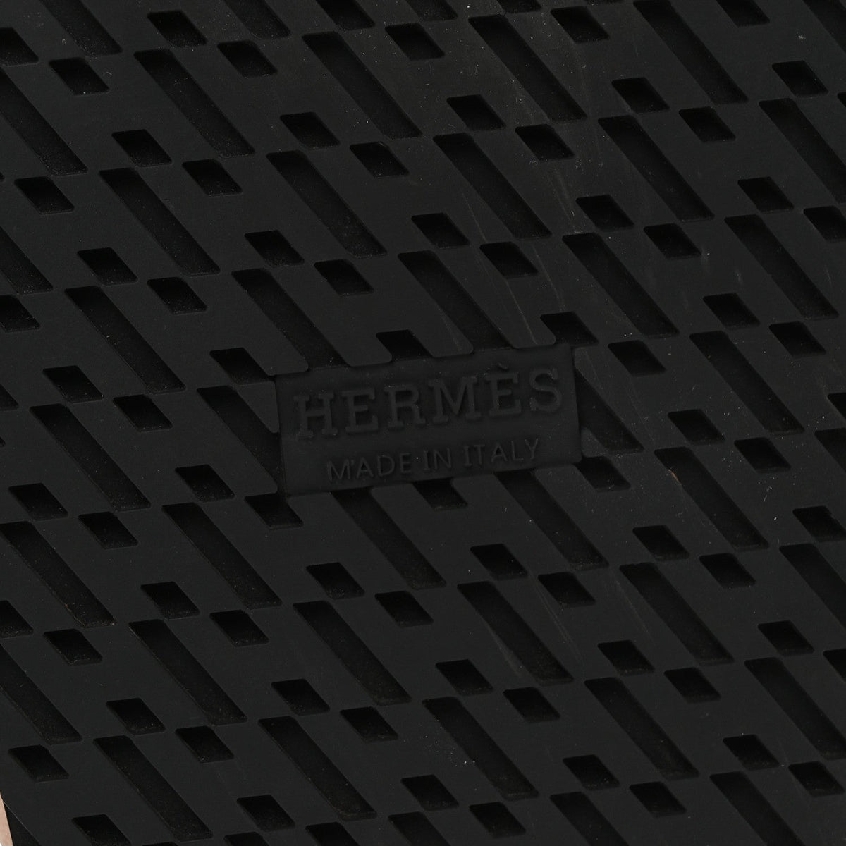 Hermes Calfskin Women's Chypre Sandals Naturel