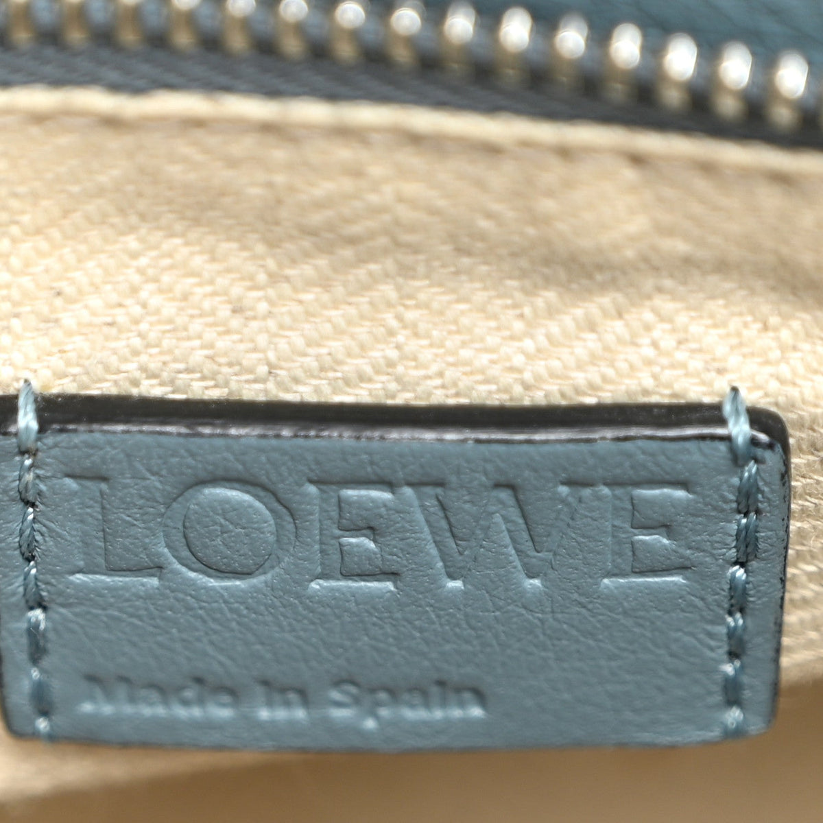 Small Calfskin Handbag - Blue