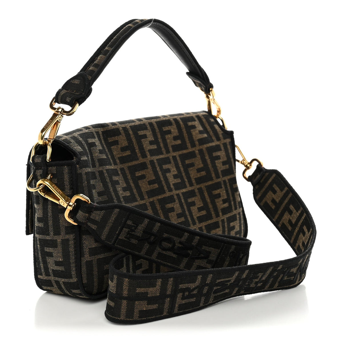 Medium Fabric Handbag - Black