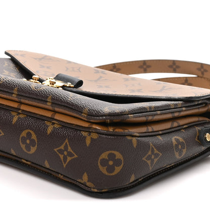 Reverse Monogram Pochette Metis Handbag