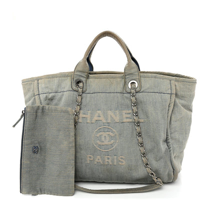 Medium Tote Bag - Light Blue