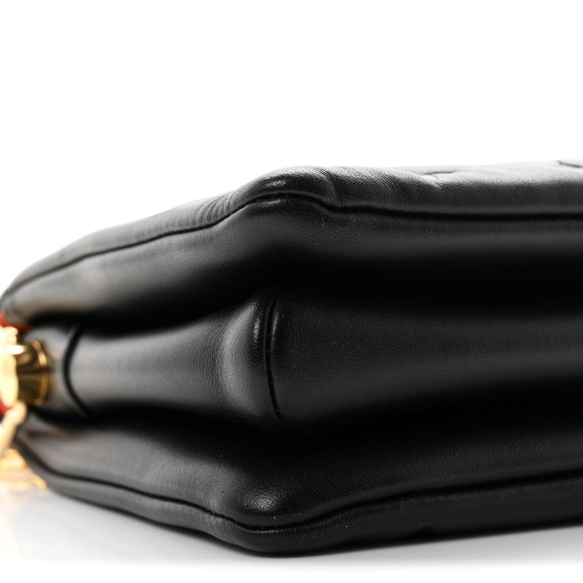 Lambskin Handbag - Black