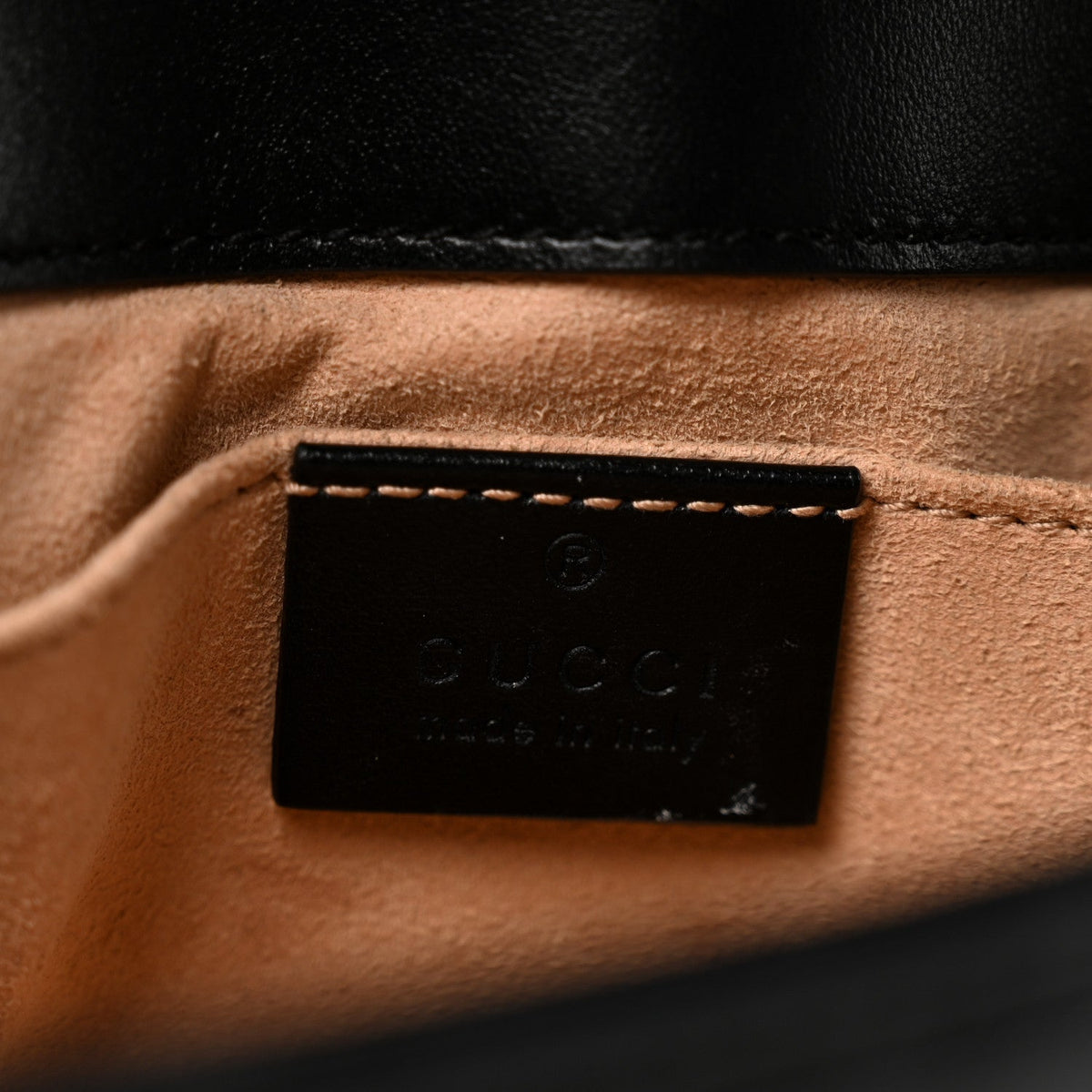 Mini Calfskin Shoulder Bag - Black
