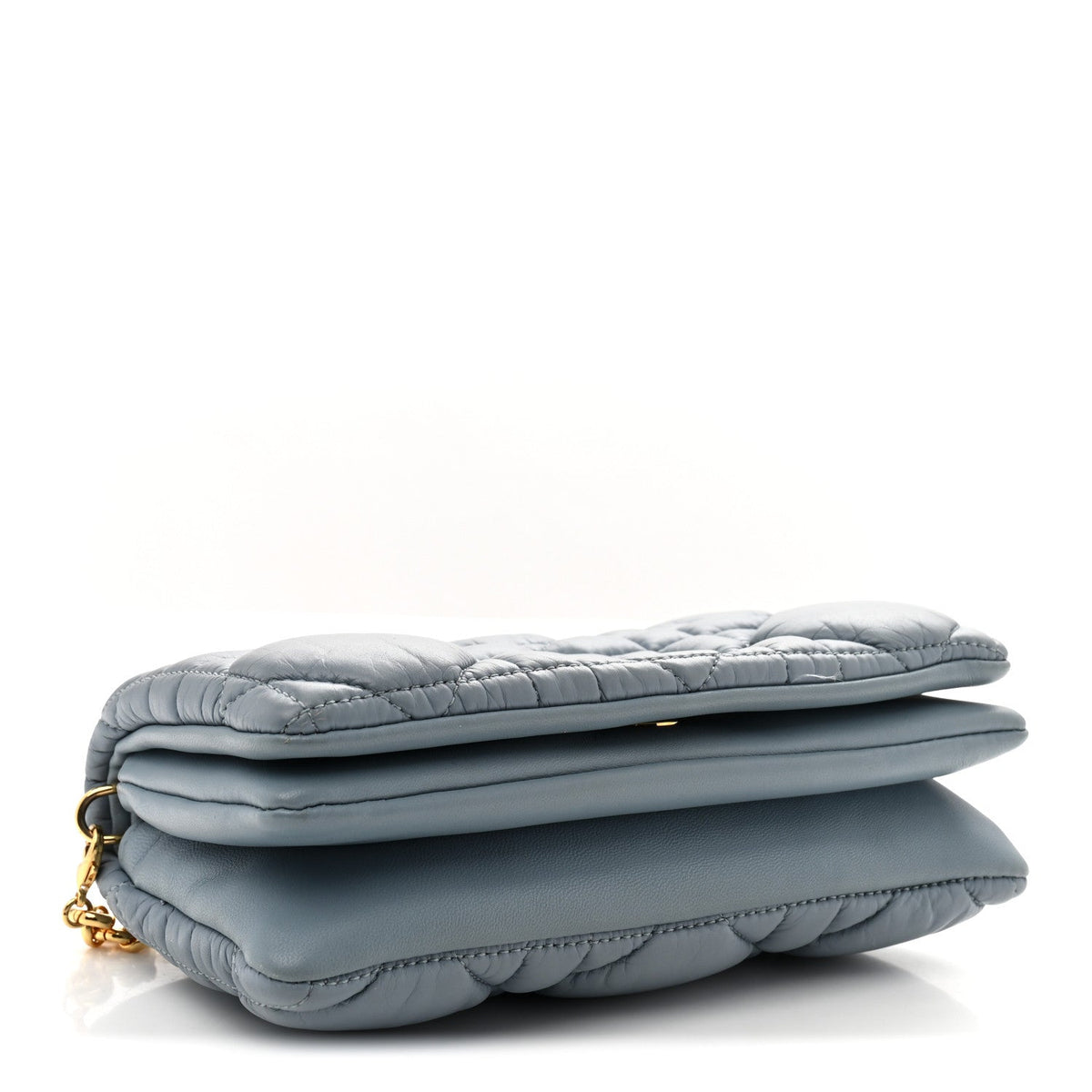 Mini Lambskin Handbag - Blue