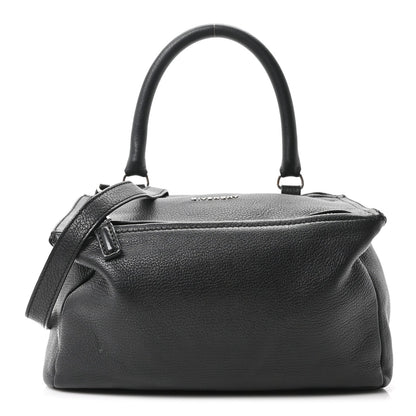 Small Goatskin Handbag - Black