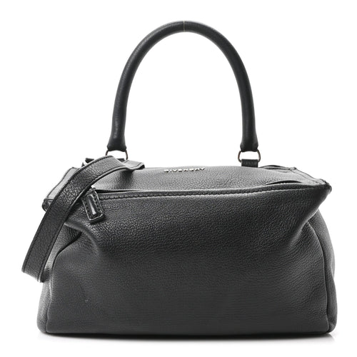 Small Goatskin Handbag - Black