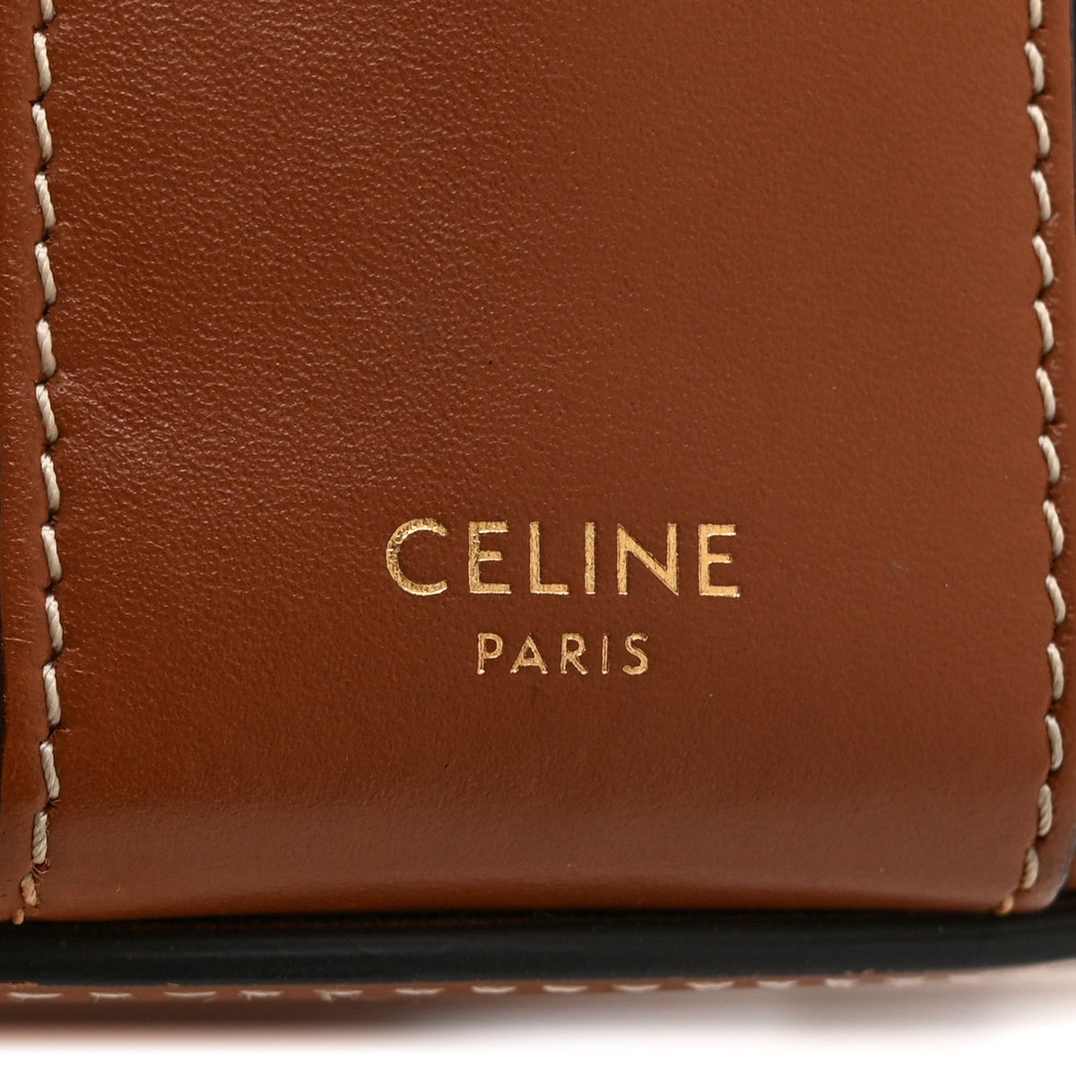 Medium Calfskin Canvas Handbag - Tan
