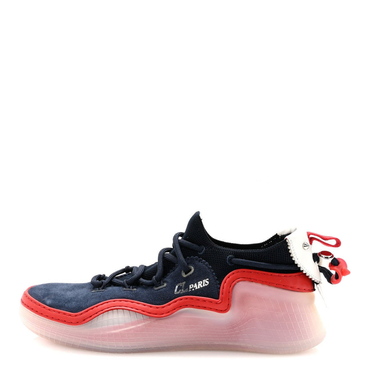 Christian Louboutin Suede Women's Arpoador Donna Sneakers 40 Marine