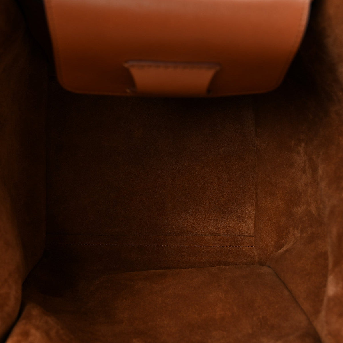 Small Calfskin Handbag - Tan