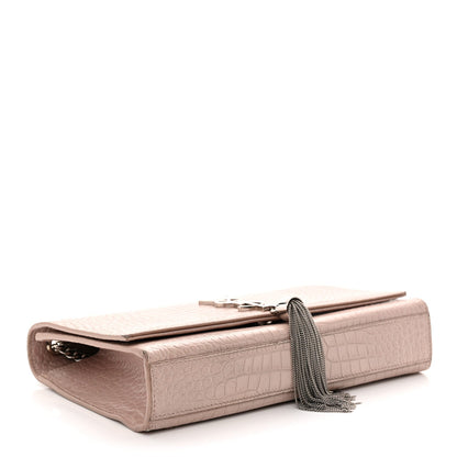 Medium Calfskin Satchel Bag - Pink