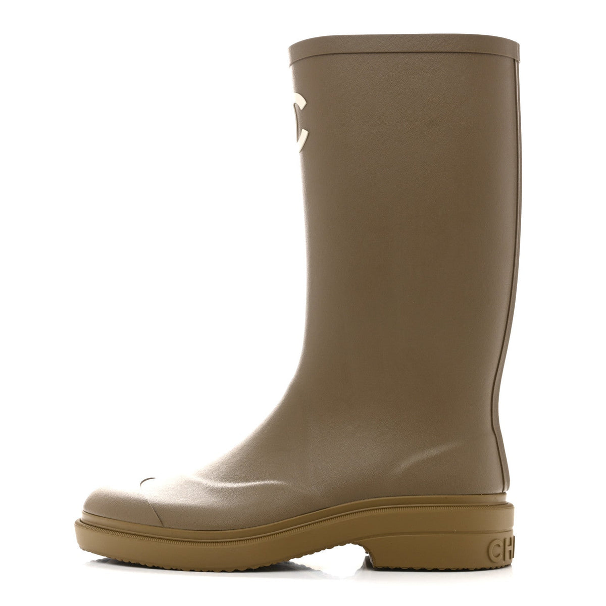 Caoutchouk CC High Boots Dark Beige