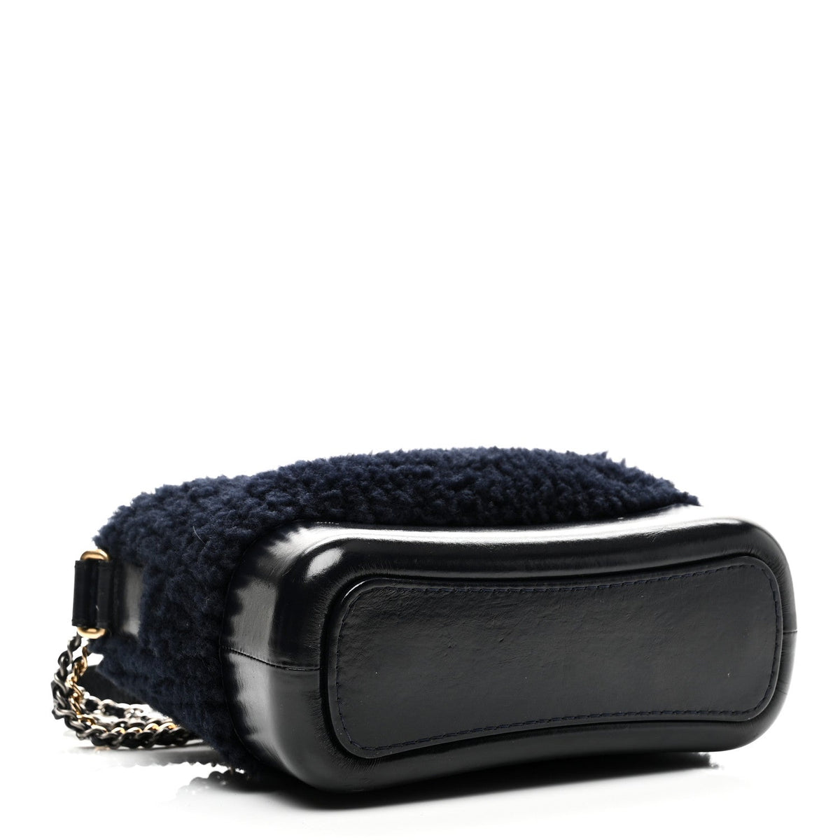 Small Shearling Hobo Bag