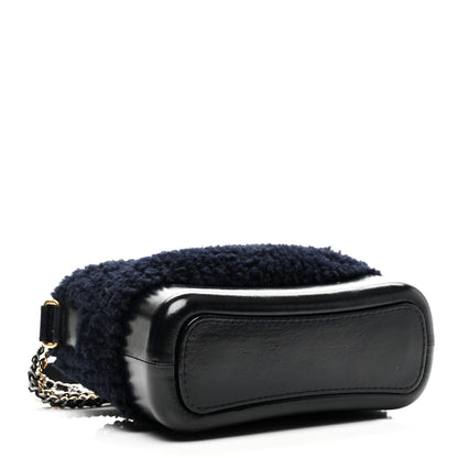Small Shearling Hobo Bag