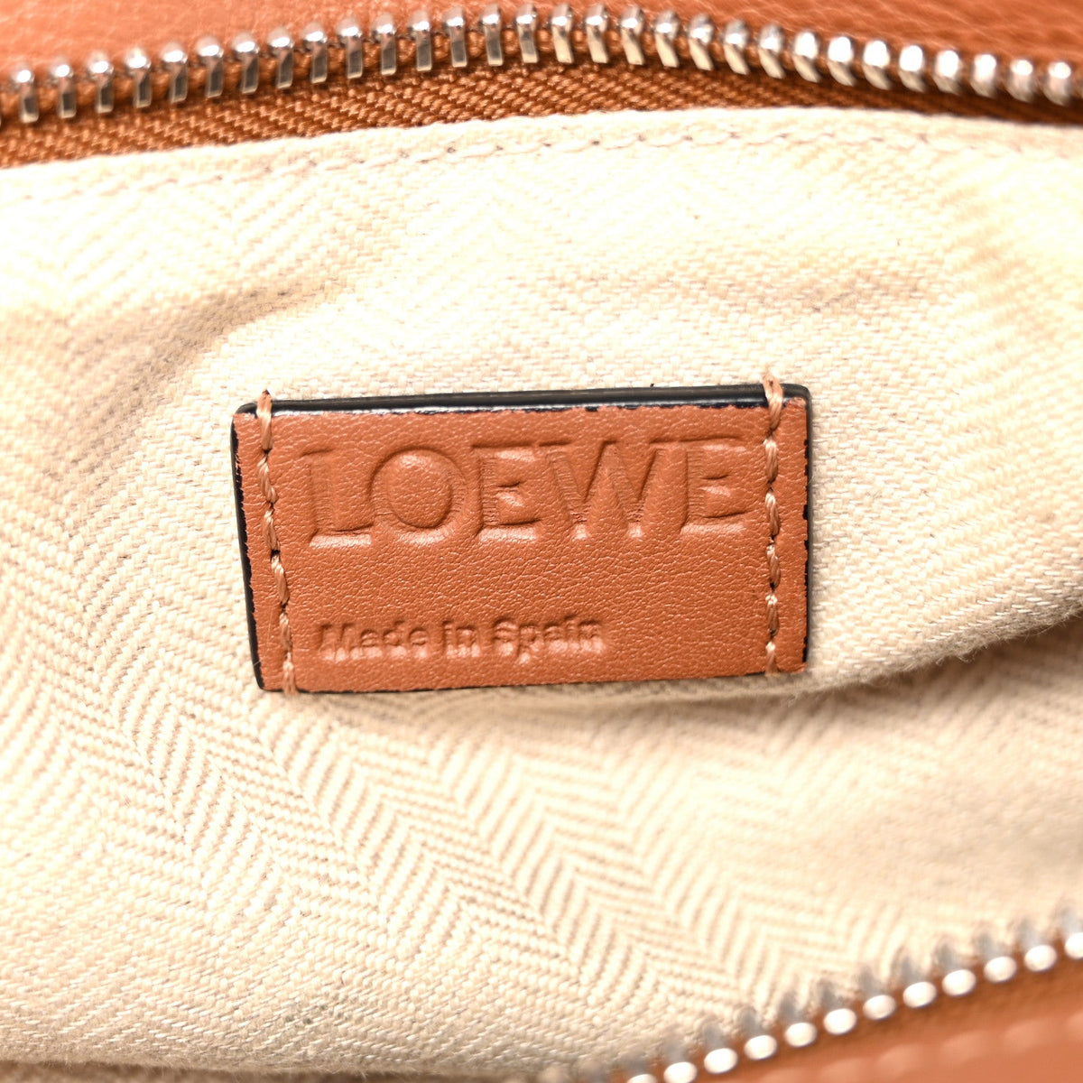 Medium Calfskin Handbag - Tan