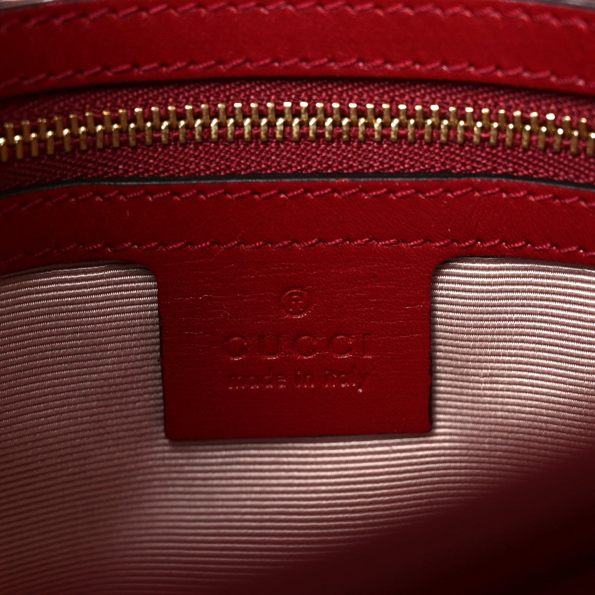 Medium Calfskin Shoulder Bag - Red