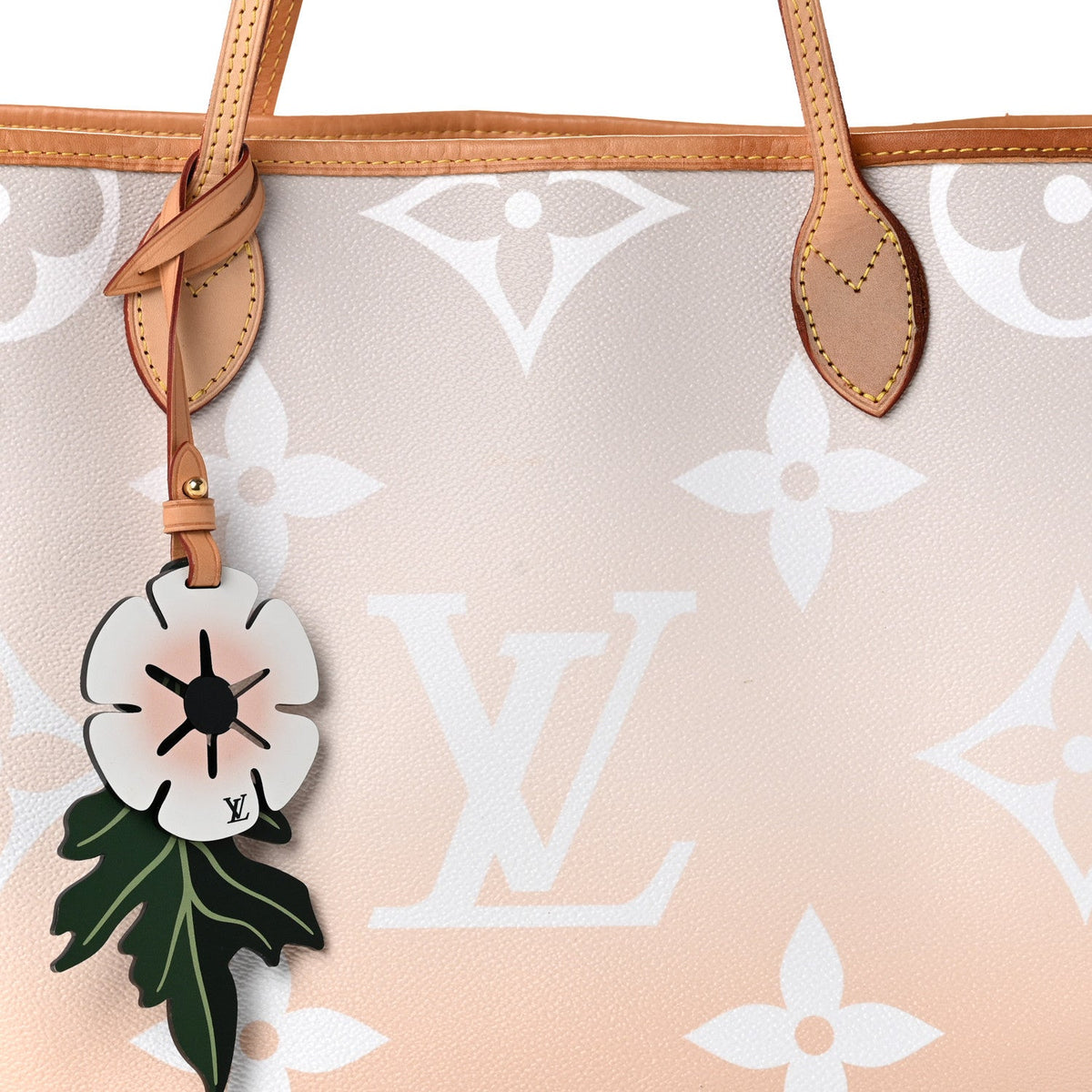 Monogram Giant By The Pool Neverfull Mm  Handbag