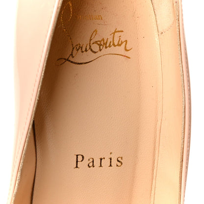Christian Louboutin Patent Women's Pigalle Follies 100 Pumps 40 Pompadour
