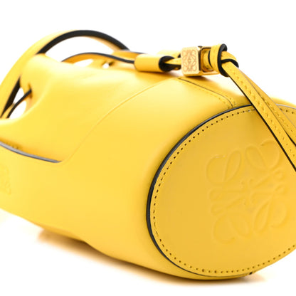 Mini Calfskin Bucket Bag - Yellow