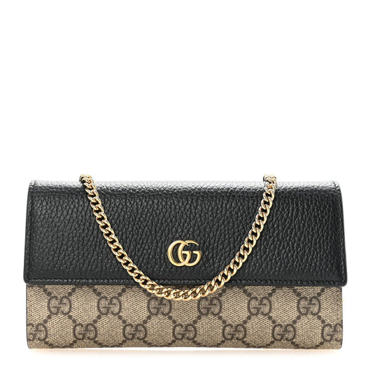 Calfskin Wallet Bag - Black