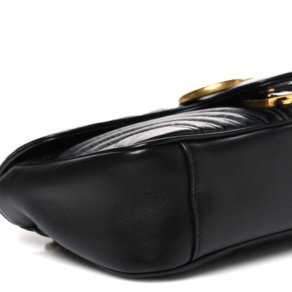 Small Calfskin Shoulder Bag - Black