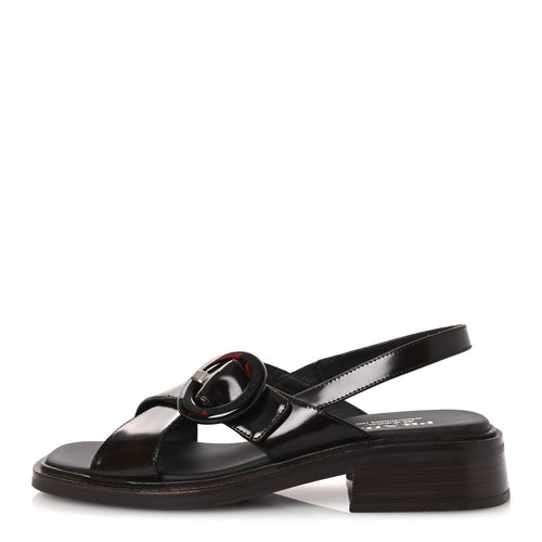 Spazzolato Fume Re-Edition 1996 Buckle Sandals Bruciato