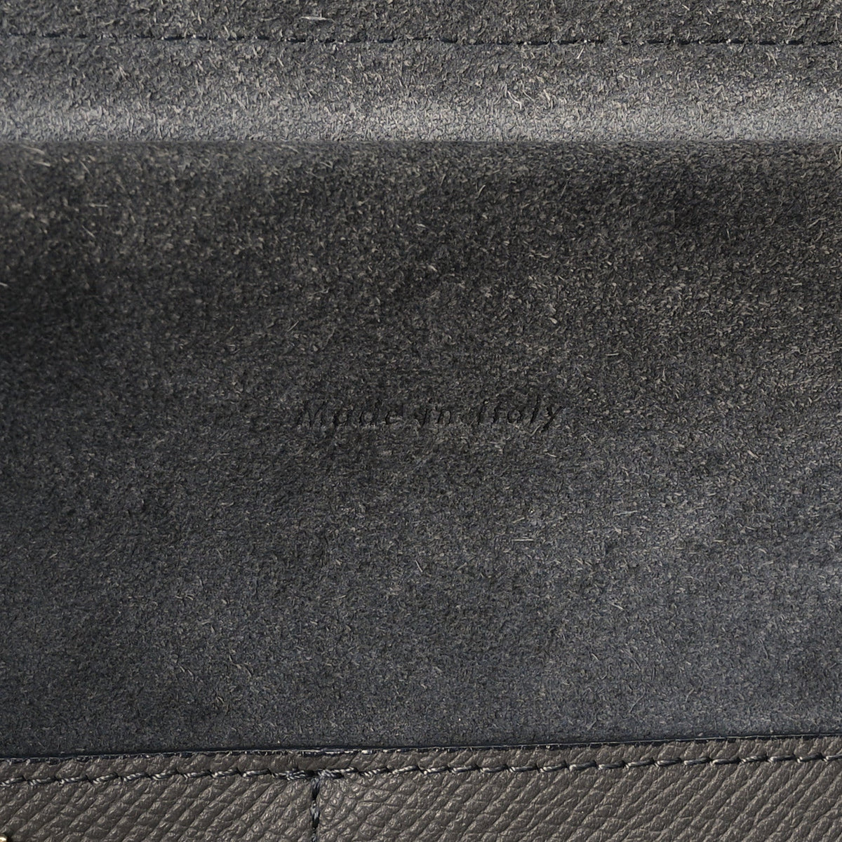 Calfskin Belt Bag - Grey