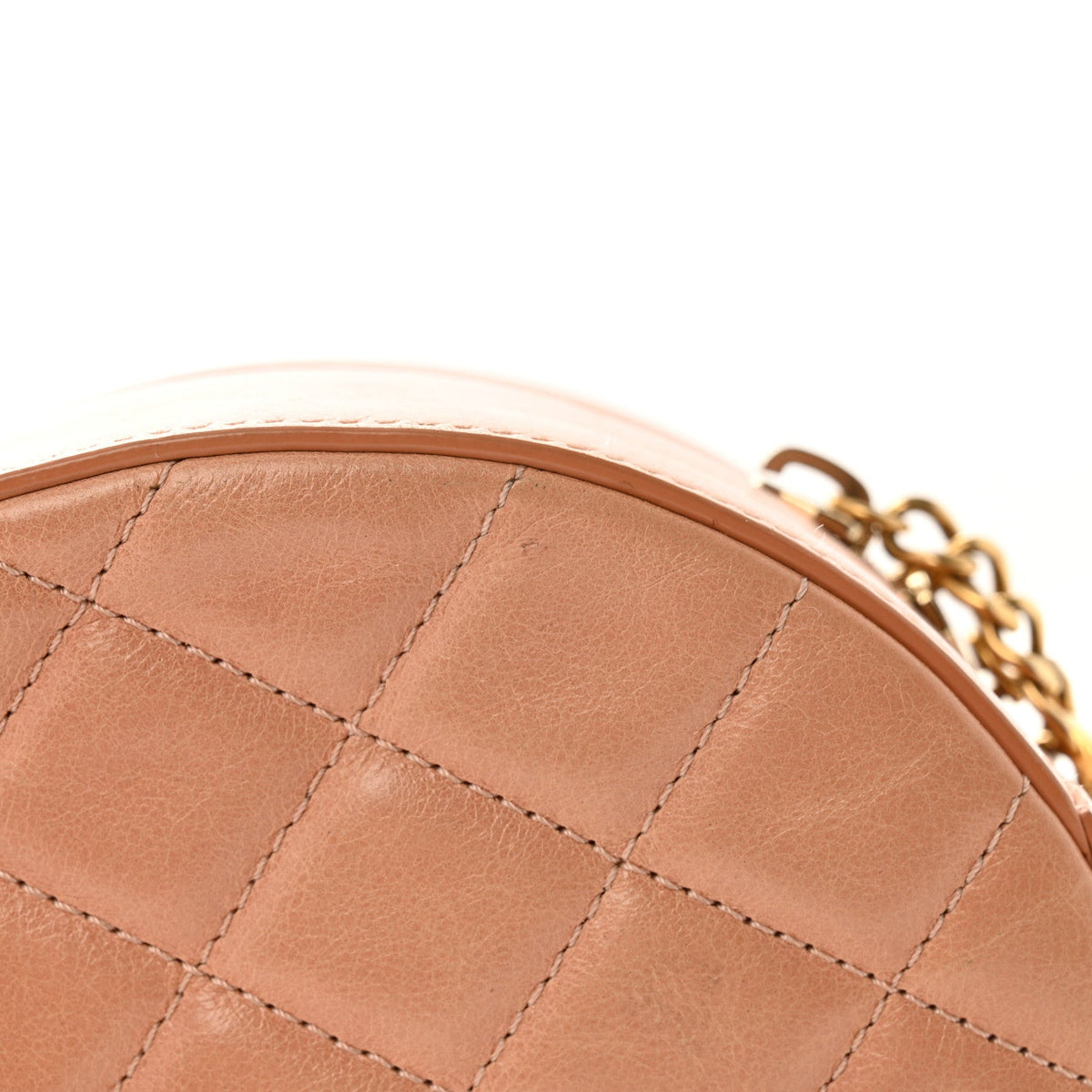 Calfskin Handbag - Beige