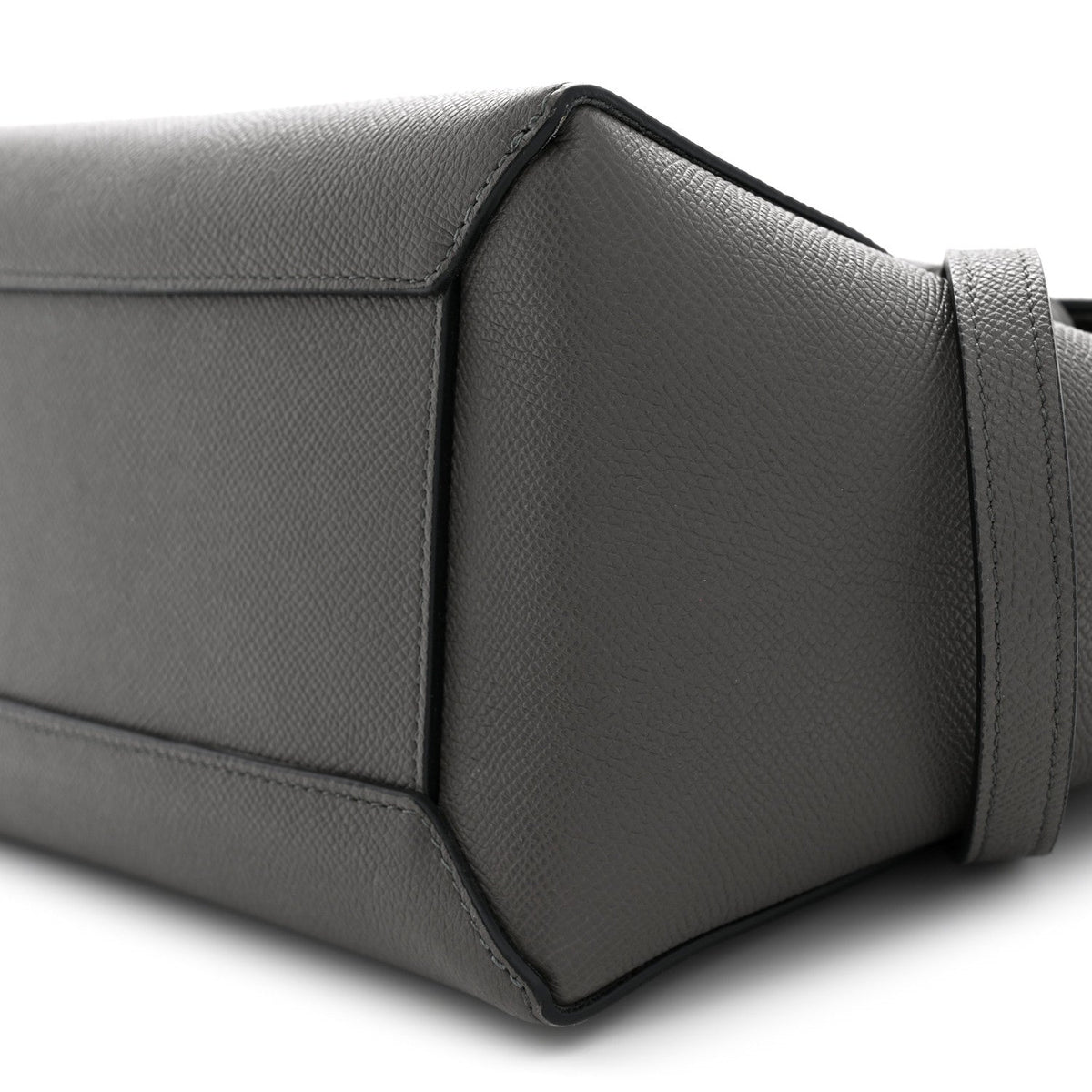 Calfskin Belt Bag - Grey