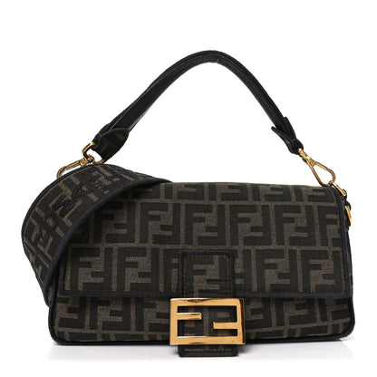 Medium Fabric Handbag - Black