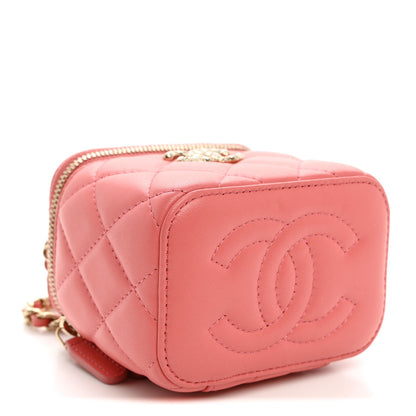 Mini Quilted Lambskin Handbag