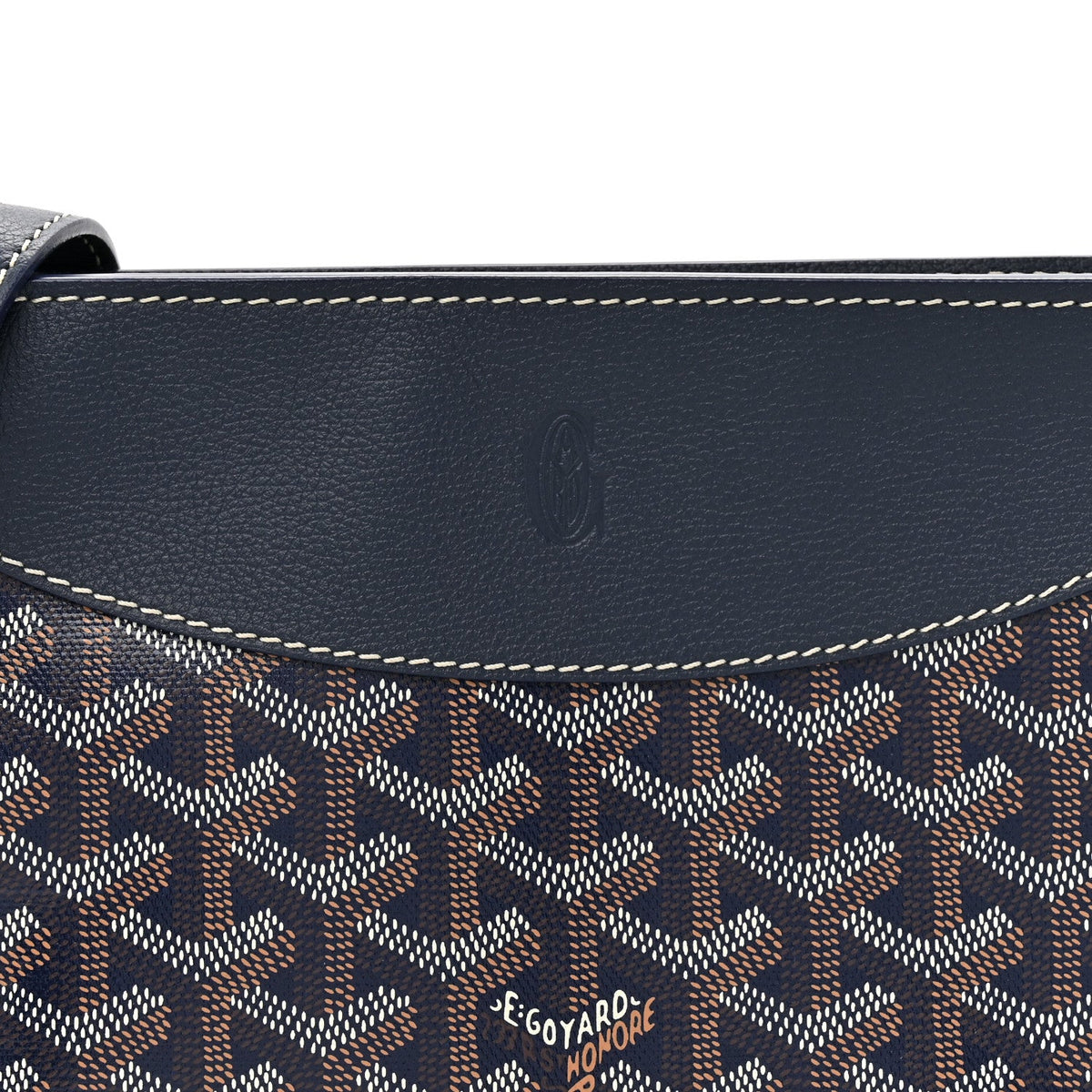 Ine Hirondelle Navy Handbag