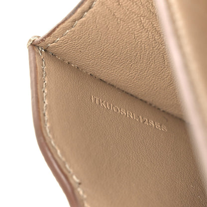 Small Calfskin Handbag - Beige