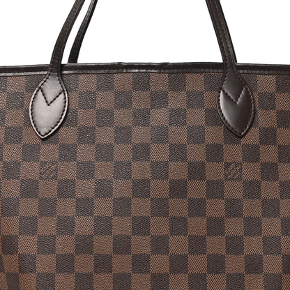 Damier Ebene Neverfull Gm Handbag