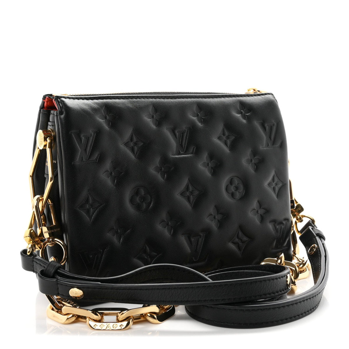 Lambskin Handbag - Black